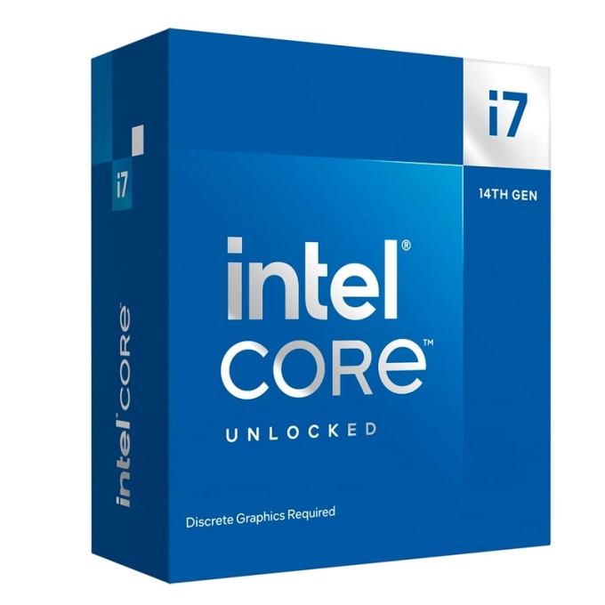 Procesador Intel Core i7-14700KF 3.40/5.60GHz, 33 MB Intel Smart Cache, LGA1700, 125W/253W / Intel