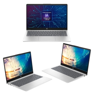 Laptop HP 14-ep1000la, Intel U5-125H, Memoria RAM 16Gb, Disco solido 512Gb, Pantalla 14pulgadas, Win11 / HP