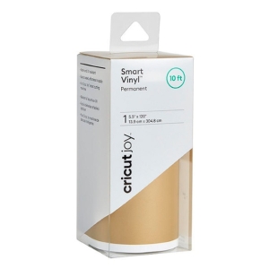 Cricut | Vinilo Permanente Smart | Color Dorado | Rollo de Mejor Valor 13.9cm x 3m