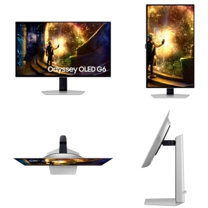 Monitor plano Gaming SAMSUNG Odyssey OLED G6, 27pulgadas QHD, 240Hz, HDMI, DP / Samsung