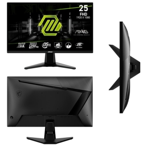 Monitor plano Gaming MSI MAG-255XFV, 25pulgadas FHD Rapid VA, 250 Hz(OC), 0.5 ms, HDMI, DP / MSI