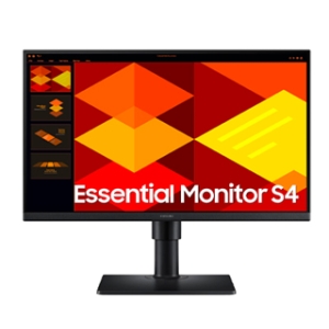 Monitor plano SAMSUNG Essential Monitor S4, 24 FHD IPS, 100Hz, HDMI, DP