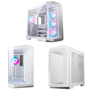 Case MSI MAG PANO 100R PZ WHITE, mini-ITX, Micro-ATX, ATX, Mid Tower