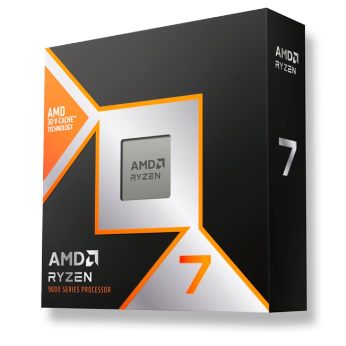 Procesador AMD Ryzen 7 9800X3D, 4.7GHz, 96MB L3, 8 Core, AM5, 4nm, 120W. / AMD