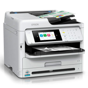 Impresora Multifuncional Epson WF-M5899, Monocromatica, Imprime, Escanea, Copia, Fax, Lan, WiFi