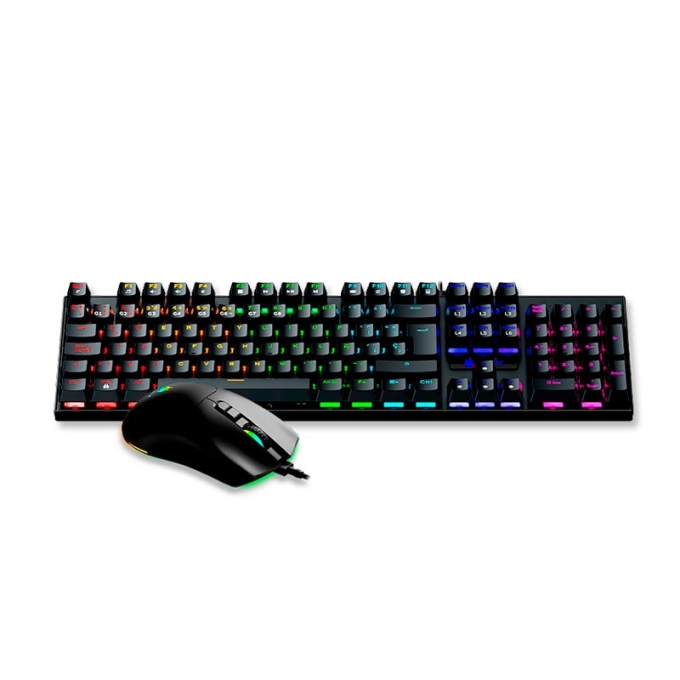 Teclado y Mause Mecanico ANTRYX GC-3100 BLACK/ BLUE AGC-3100KBL-SP / Antryx