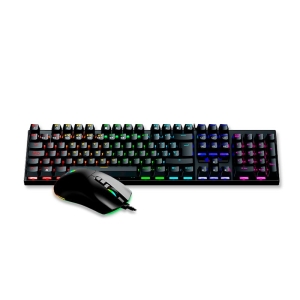 Teclado y Mause Mecanico ANTRYX GC-3100 BLACK/ BLUE AGC-3100KBL-SP