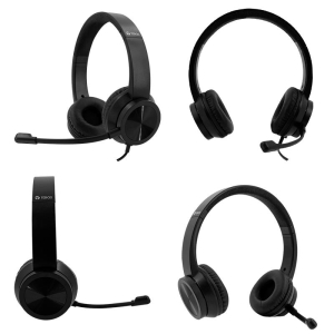 Audifono TEROS TE-8037N (HEADSET), negro