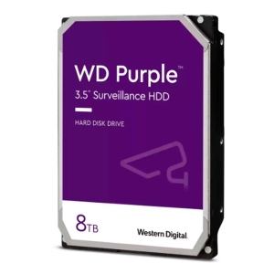 Disco duro Western Digital WD Purple, 8TB, SATA 6.0 Gb/s, 256MB Cache, 5640 rpm, 3.5