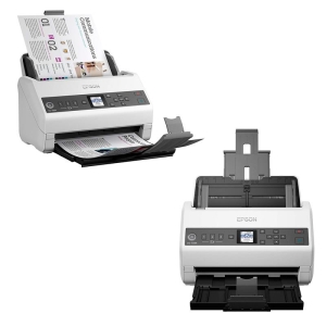 Escaner Epson DS-730N, USB 2.0, Ethernet, Alimentacion Vertical, Duplex a color.
