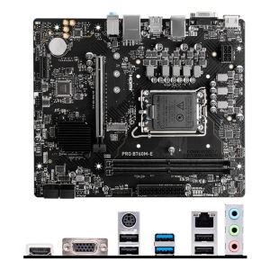 Placa Madre Mainboard Motherboard MSI PRO B760M-E, Chipset Intel B760, LGA1700, HDMI, VGA, mATX