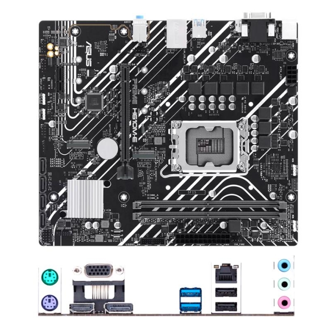 Placa Madre Mainboard Motherboard ASUS PRIME H610M-E, Chipset Intel H610, LGA1700, Micro ATX / ASUS