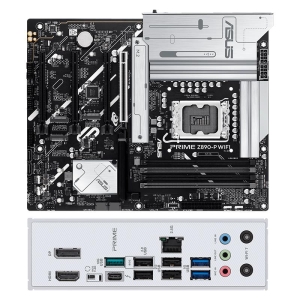 Placa Madre Mainboard Motherboard ASUS PRIME Z890-P WIFI, Chipset Intel Z890, LGA 1851, HDMI, DP, ATX