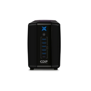 UPS CDP Interactivo R-UPR758I 750VA/375W 5 PORT USB /1 TIPO-C
