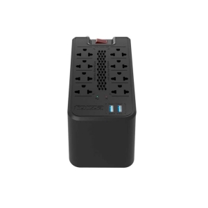 ESTABILIZADOR FORZA 8 TOMAS FVR-1222 USB-2 1200VA 8-TOMAS