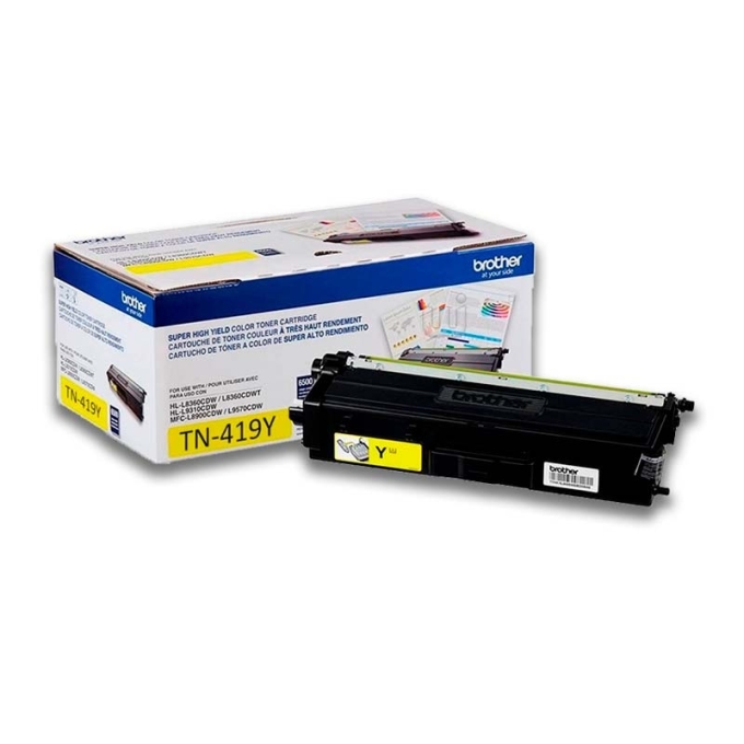 Toner Brother TN-419Y 3K PAG. L8900CDW / Brother