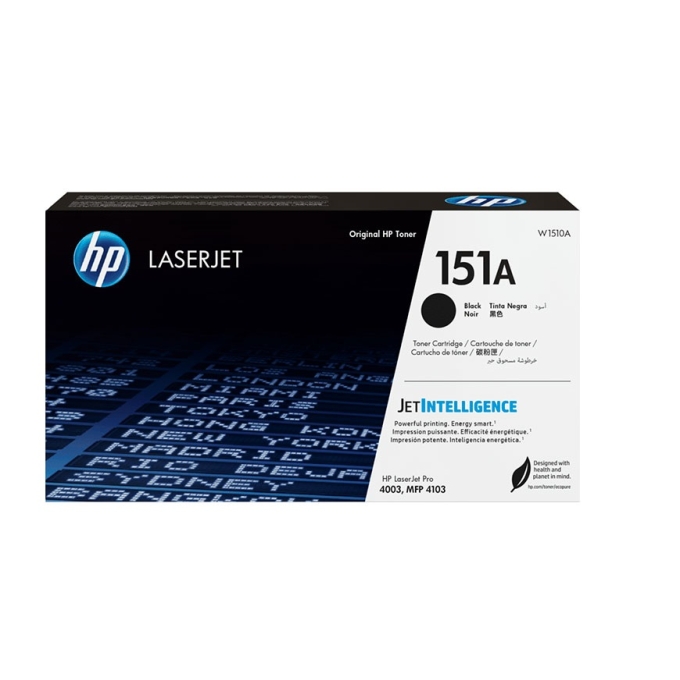 Toner HP W1510A (151A) L.J. 4003A BLACK 3050 PGS P/ 4103FDW / HP