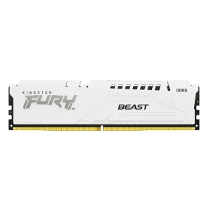 Memoria DIMM Kingston FURY Beast White, 16GB DDR5-5200MHz PC5-41600, CL40, 1.25V, Non-ECC