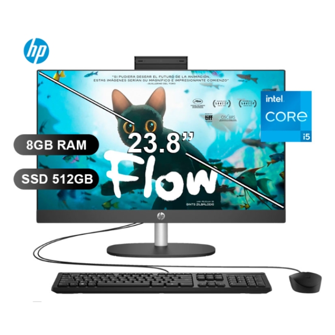AIO HP PROONE 240 G10 I5-1335U/ 8GB/ SSD512GB/ FREE/ A5RP1LA/ 23.8pulgadas / HP