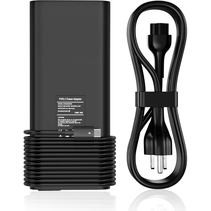 CARGADOR DE LAPTOP DELL - TIPO USB C - 13OW - Tipo original / generico