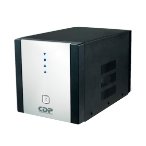 Regulador de voltaje CDP R-AVR 2408i, 2400VA, 1800W, 220V, 8 tomacorrientes.