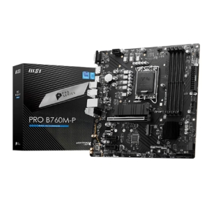 Placa Madre Mainboard Motherboard MSI PRO B760M-G, Chipset Intel B760, LGA1700, HDMI, DP, VGA, mATX