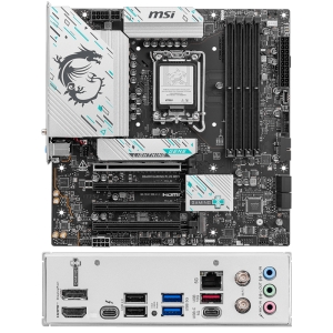 Placa Madre Mainboard Motherboard MSI B860M GAMING PLUS WIFI, Chipset Intel B860, LGA 1851, HDMI, DP, mATX