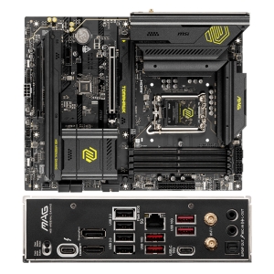 Placa Madre Mainboard Motherboard MSI MAG B860 TOMAHAWK WIFI, Chipset Intel B860, LGA 1851, HDMI, DP, ATX