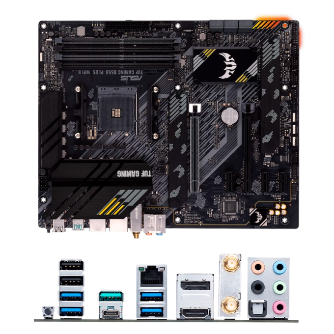 Placa Madre Mainboard Motherboard ASUS TUF GAMING B550-PLUS WIFI II, Chipset AMD B550, Socket AMD AM4, ATX / ASUS