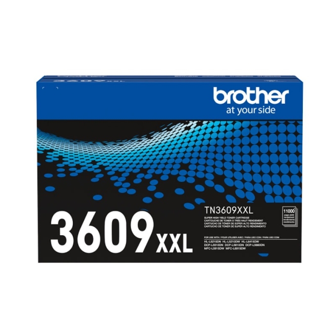 Toner Brother TN-3609XXL DCP-L5660DN/ MFC-L6915DW/ HL-L5210DN/ 11000 Paginas. / Brother