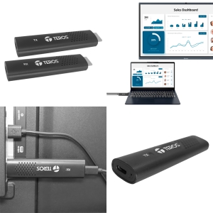 Transmisor y receptor TEROS TE-9011S HDMI inalambrico para pantallas