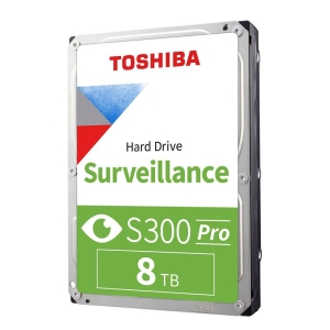 Disco duro Toshiba Surveillance S300 PRO, 8TB SATA 6.0Gb/s, 7200rpm, 512MB Cache, 3.5.