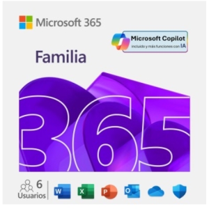MICROSOFT 365 FAMILY LIC 1YEAR EP2-32295