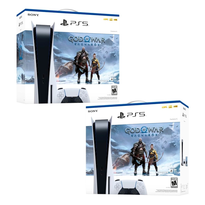 PlayStation PS5 Consola SONY PlayStation PS5 - God of War Ragnarok Bundle - Color Blanco / SONY