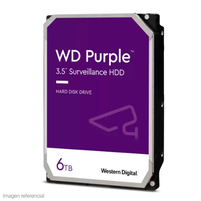 Disco duro WD PURPLE de 6 TB SATA de 256 MB / Western Digital