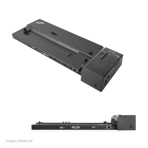 Estacion de acoplamiento Lenovo 40AG0090US, VGA / DP / DVI-D/ USB / 3.5MM / LAN.