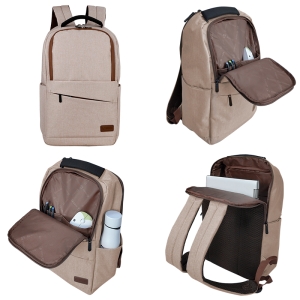 MOCHILA TEROS CITY BEIGE TE-ACS9012BG