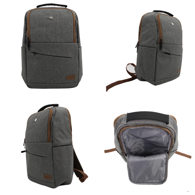MOCHILA TEROS CITY GRIS TE-ACS9023GR,para portatiles de hasta 15.6pulgadas / teros