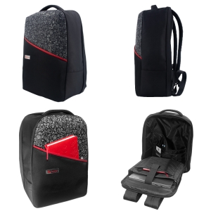 MOCHILA TEROS WORK PERUANO TE-ACS9024BR, para notebooks de hasta 15.6