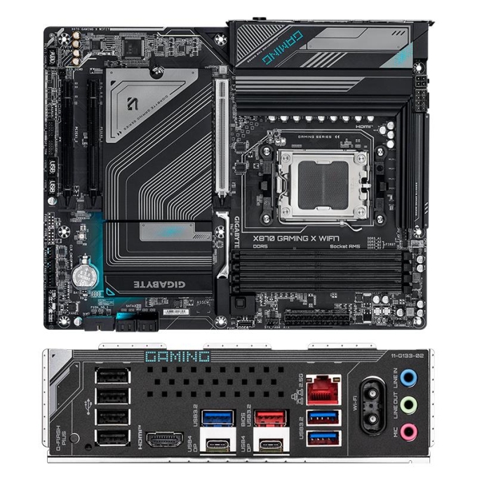 Placa Madre Mainboard Motherboard GIGABYTE X870 GAMING X WIFI7, Chipset AMD X870, Socket AMD AM5, ATX / Gigabyte