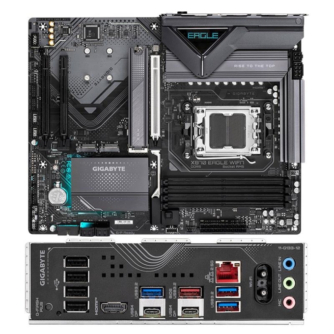 Placa Madre Mainboard Motherboard GIGABYTE X870 EAGLE WIFI7, Chipset AMD X870, Socket AMD AM5, ATX / Gigabyte
