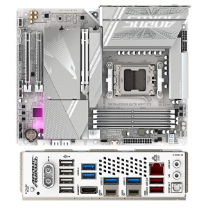 Placa Madre Mainboard Motherboard GIGABYTE X870 AORUS ELITE WIFI7 ICE, Chipset AMD X870, Socket AMD AM5, ATX