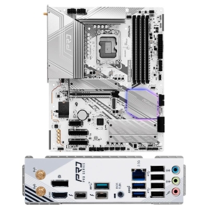Placa Madre Mainboard Motherboard ASROCK Z890 Pro RS WiFi White, Chipset Intel Z890, LGA 1851, HDMI, DP, ATX