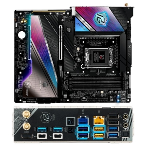 Placa Madre Mainboard Motherboard ASROCK Z890 Nova WiFi, Chipset Intel Z890, LGA 1851, HDMI, ATX