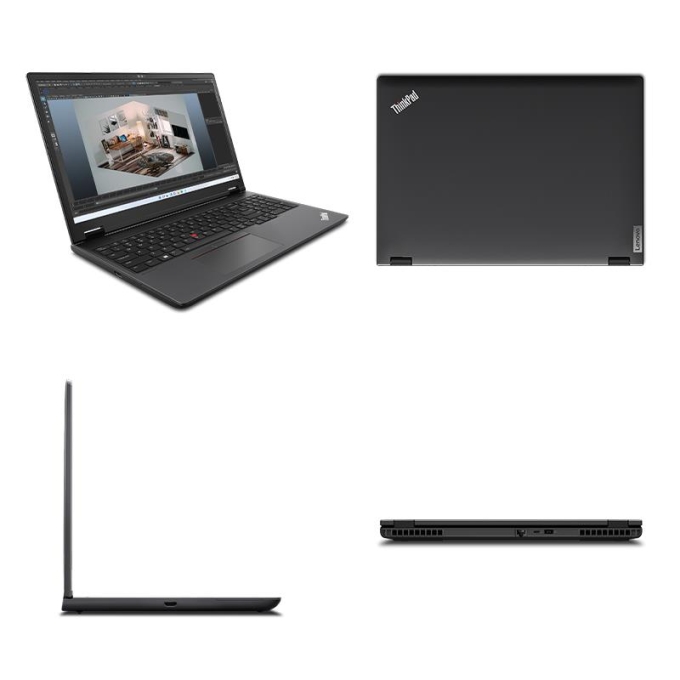 Laptop WS Lenovo P16v Gen 2, Core Ultra 7-155H, Memoria RAM 32Gb, Disco solido 1Tb, Pantalla 16pulgadas, Win 11Pro / Lenovo