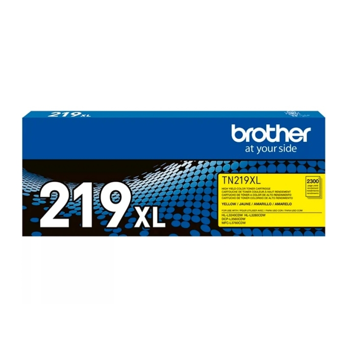 Toner Brother TN-219XL Yellow P/ L3560/ L3760/ L3280 2.3KPG / Brother