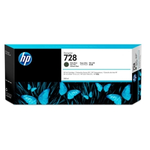 Tinta HP F9J68A (728A 300ML MATTE BLACK)