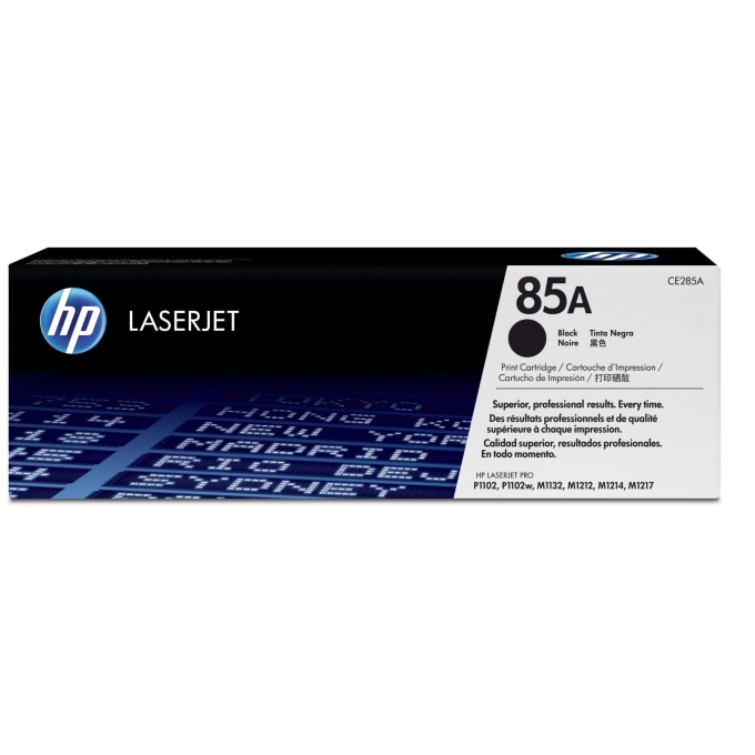 Toner HP 85A Negro (CE285A) Laserjet P1102/M1212/M1132 1600 PAG. / HP