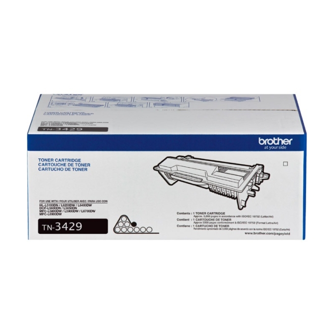 Toner Brother TN3429 P/HL-L5100DN/DCP-L5650DN 3K PGS / Brother