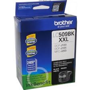 TINTA BROTHER LC-509XXL BLACK (2400PAGINAS)